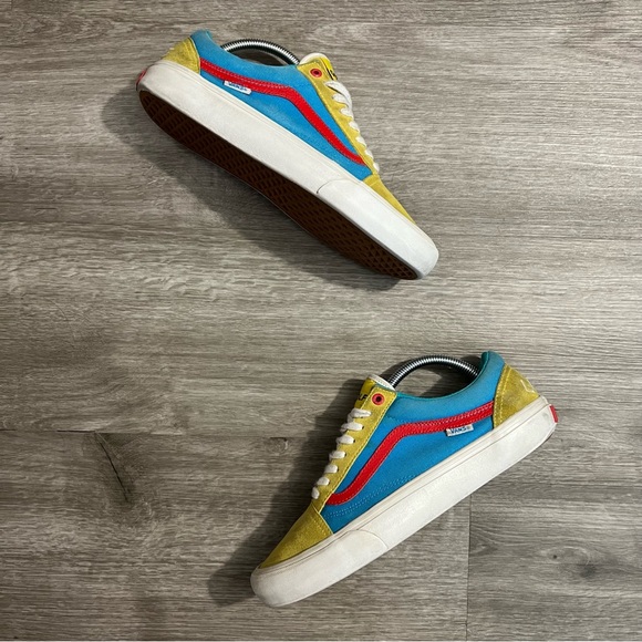 Golf Wang Vans Old Skool Pro Tri Color Size 9.5 - Picture 7 of 8